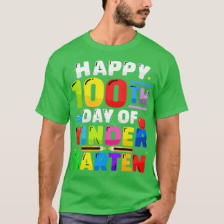 Lycklig 100 dagars förskoletid 100 dagar för under t shirt