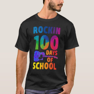 Lycklig 100 dagars skolpojkar flickor dagis t shirt