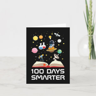 Lycklig 100-dagarsdag i skolan 100 dagar, smartare kort