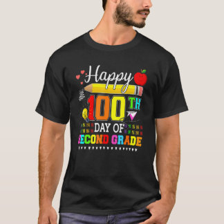 Lycklig 100-dagarsdagen för andra Klass andra Klas T Shirt