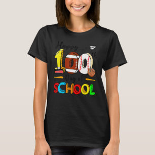 Lycklig 100-dagarsdagen för baskiska baskrar för s t shirt