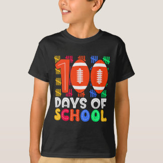 Lycklig 100-dagarsdagen för skolavhopp 100 dagars t shirt