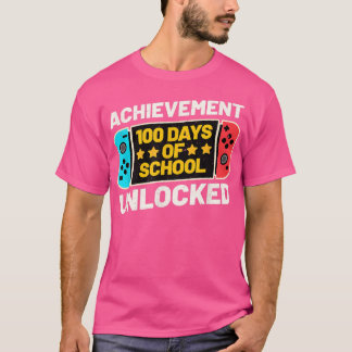 Lycklig 100-dagarsdagen för skolavslutning olåst v t shirt