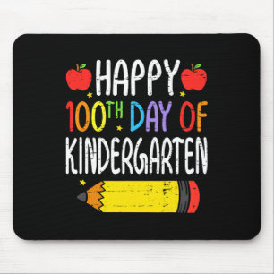 Lycklig 100-dagen för Kindergarten-läraren Student Musmatta
