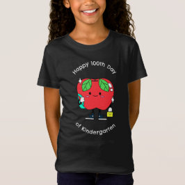 Lycklig 100-dagen Kindergarten T Shirt