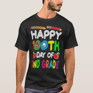 Lycklig 100:e dagen andra Klass T Shirt