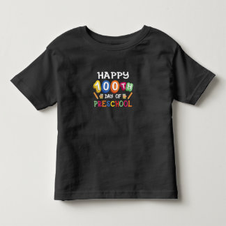 Lycklig 100:e dagen av Preschool T Shirt