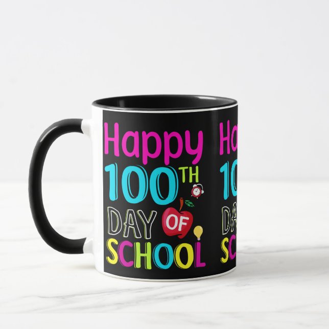 Lycklig-100:e skoldagen mugg (Vänster)