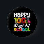 Lycklig 100 skoldag 100 skoldagar knapp<br><div class="desc">Lycklig 100 skoldag 100 dagar för lärare i Student 8</div>
