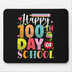 Lycklig 100 skoldag 100 skoldagar musmatta