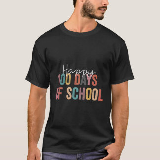 Lycklig 100 skoldag t shirt
