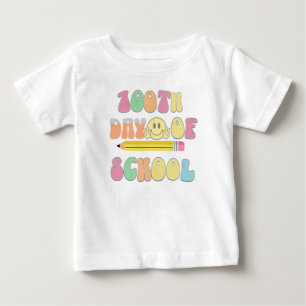 lycklig 100 skoldag t shirt