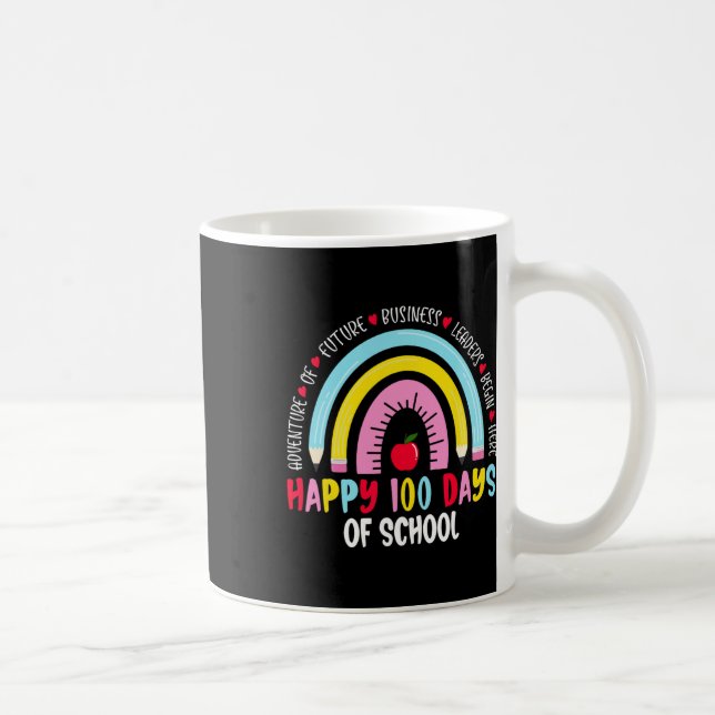 Lycklig 100 skoldagar 100 skoldagar kaffemugg (Höger)