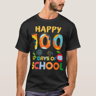 Lycklig 100 skoldagar t shirt