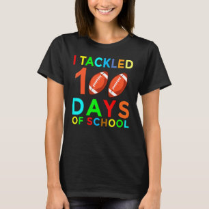 Lycklig 100 skoldagar tog jag 100 dagar. t shirt