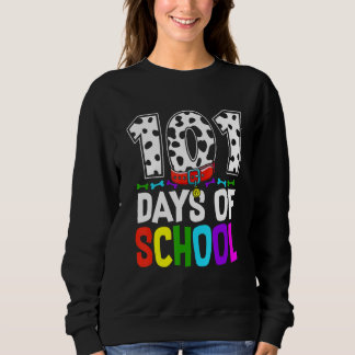 Lycklig 101 dagar skolcute Hundar Älskare Student  T Shirt