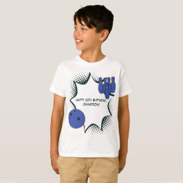 Lycklig 10:e födelsedagen Bowling Party T Shirt