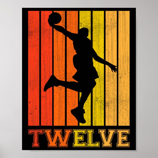 Lycklig 12:e födelsedagsdag Dekorationer för boys  (Framsidan)