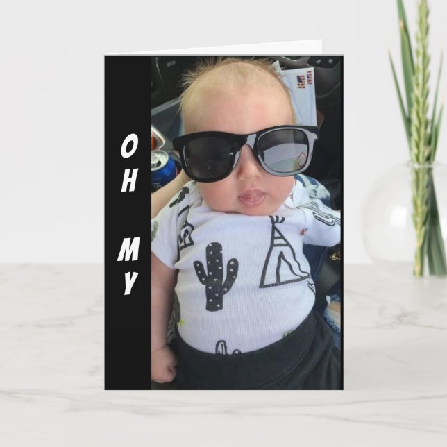 **LYCKLIG 13:e BIRTHDAY**-KORT Kort (Framsida)
