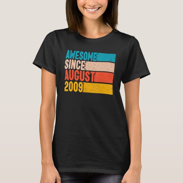 Lycklig 13:e födelsedagen 13 år gamla Fantastisk s T Shirt (Framsida)