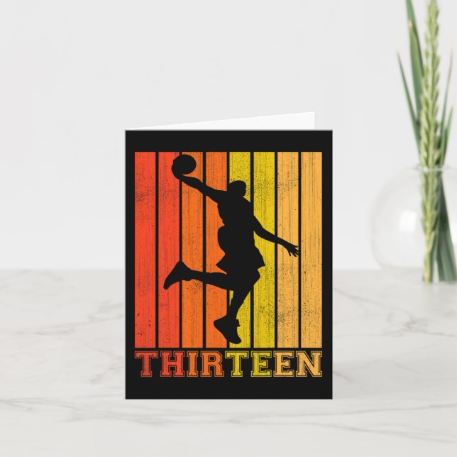Lycklig 13:e födelsedagsdagen Dekorationer för boj Kort (Framsida)