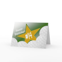 Lycklig 14:e födelsedagen, Golf Star!