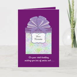 Lycklig 18:e födelsedag 3-panel kort