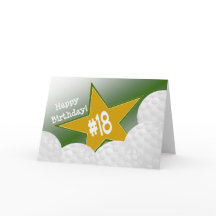 Lycklig 18:e födelsedagen, Golf Star!