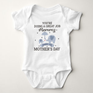 Lycklig 1:a Mors dag Mamma T Shirt