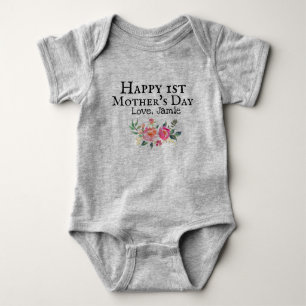 Lycklig 1:a Mors dag Shirt T