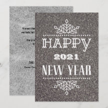 LYCKLIG 2021 NYTT ÅR | Modern typografi