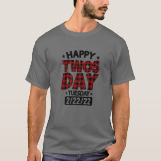 Lycklig 2022-22-22-22-22-22-22-dagarsbuss t shirt