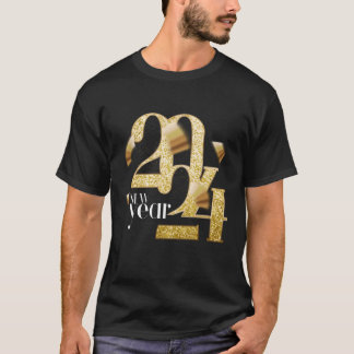 Lycklig 2024-Nyårsafton, betalningsleveranser 2024 T Shirt