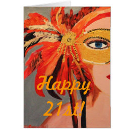 Lycklig 21st! OBS kort