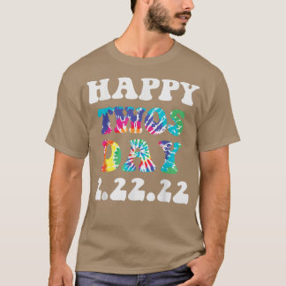 Lycklig 22222 Tisdag Tisdag 22 februari 2022 TID T Shirt