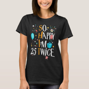 Lycklig: 25 25 25 25 50 Bi T Shirt