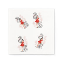 Lycklig 25-årsdagen, illustration