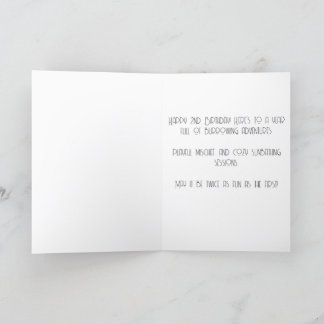 Lycklig 2:a födelsedagskortet helgkort