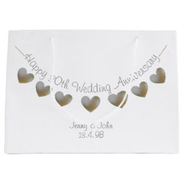 Lycklig 30:e Bröllop-årsdagen för buntning av pärl