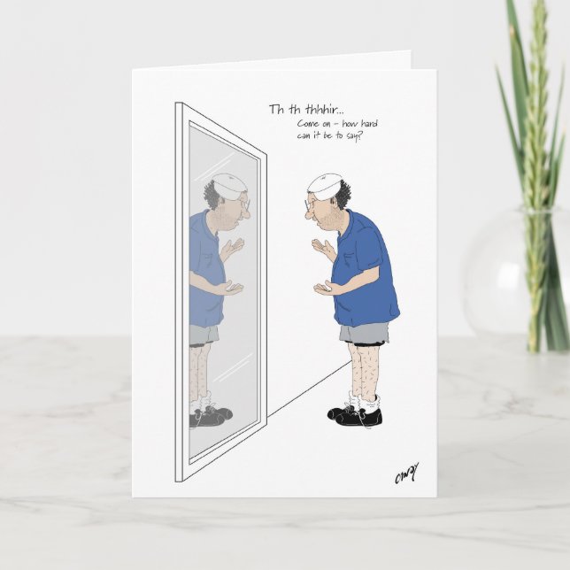 Lycklig 30års födelsedag kort (Framsida)