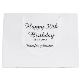 Lycklig 30års födelsedag lägg till snyggt för namn