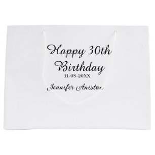 Lycklig 30års födelsedag lägg till snyggt för namn