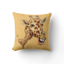 Lycklig 3D Giraffe