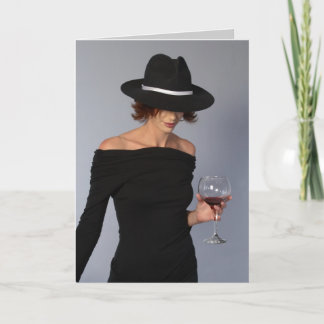 Lycklig "40" för kvinna kort