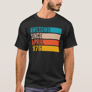 Lycklig 46:e födelsedagen 46 år gamla Fantastisk s T Shirt
