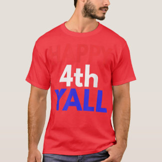 Lycklig 4:e året 4 juli s t shirt