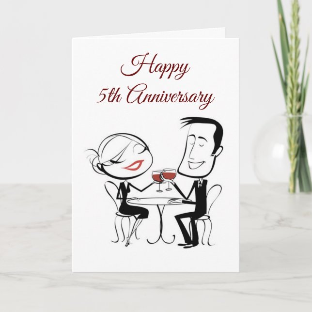 ***LYCKLIG 4:e ÅRSDAGEN*** TILL KÄRLEK I MITT LIV Kort (Framsida)