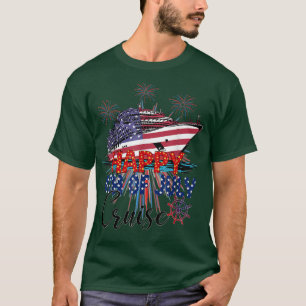 Lycklig 4:e juli: Cruise Squad Matching Group Fami T Shirt