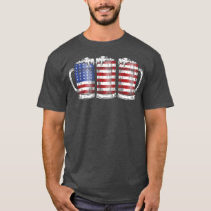 Lycklig 4:e juli, firande av Flagga om frihet T Shirt