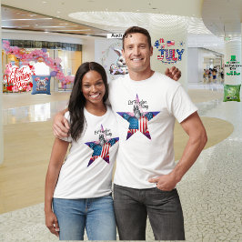 Lycklig 4:e juli "Let Freedom Ring" T-Shirt